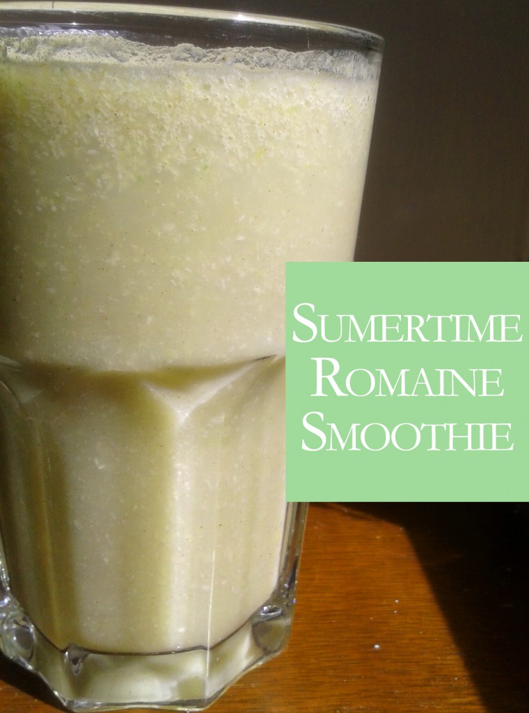 summertime romaine smoothie