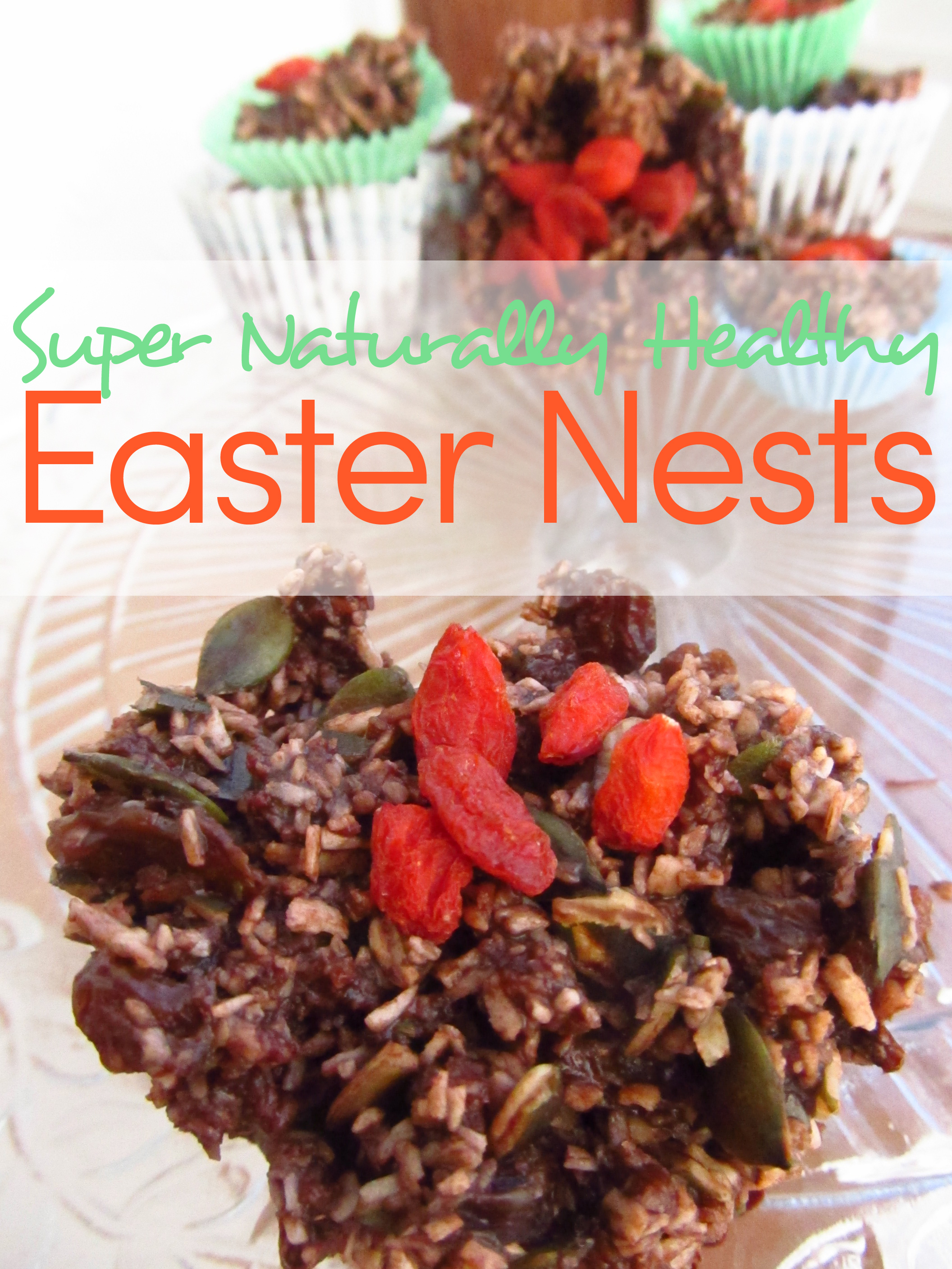 Chocolate Easter Nests + other (Healthy) Chocolate Tastic Ideas