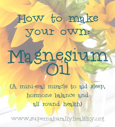 How to Make Magnesium Oil Spray