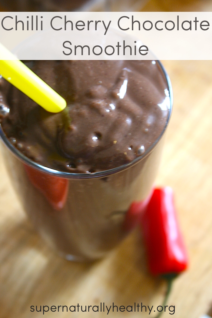 Chilli Cherry Chocolate Smoothie Recipe